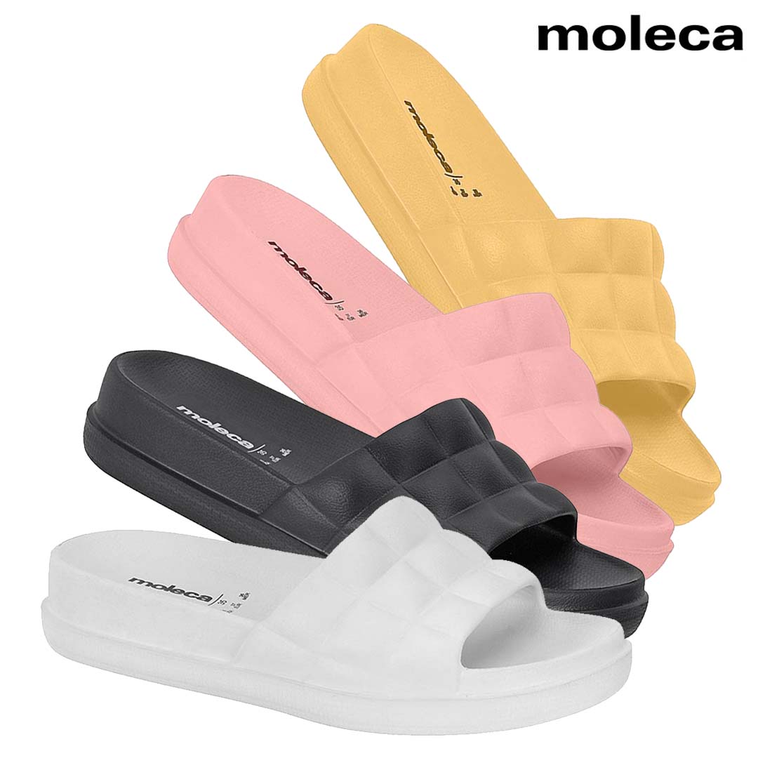 Sandalia Flat Chinelo Moleca Slide Marshmallow Nuvem Sandalia de Dedo Cloud  Original - 5465.100 - Banana Shock Calçados