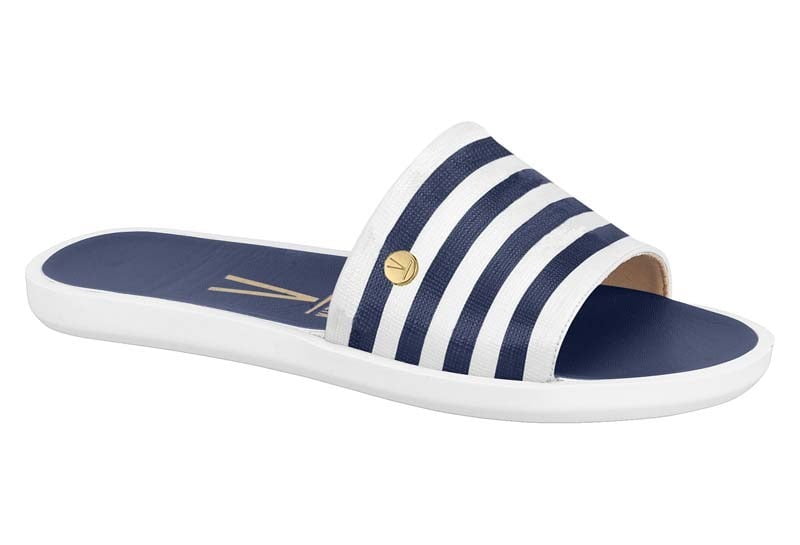 sandália slide vizzano