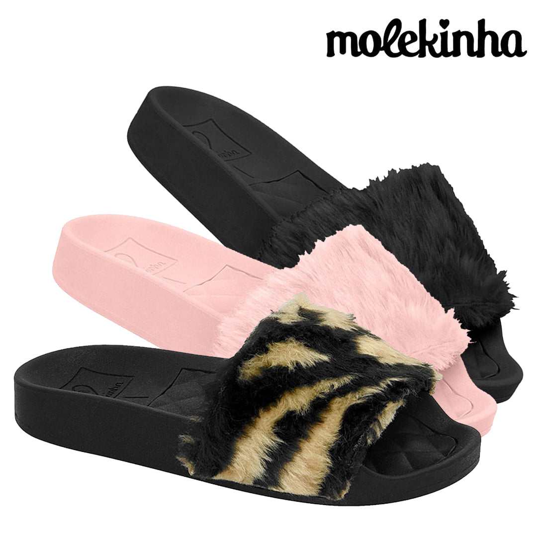 Chinelo infantil feminino molekinha Outlet