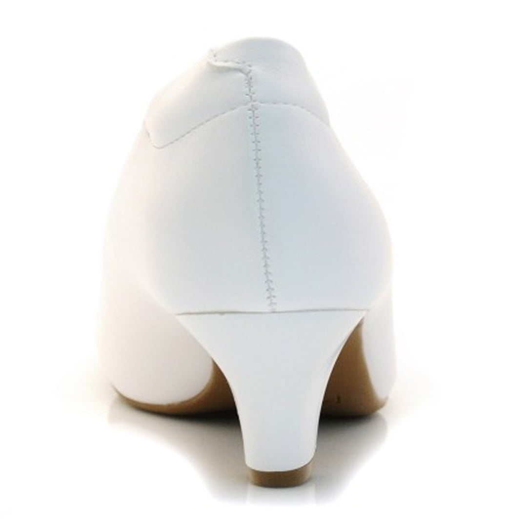 sapato branco feminino salto grosso
