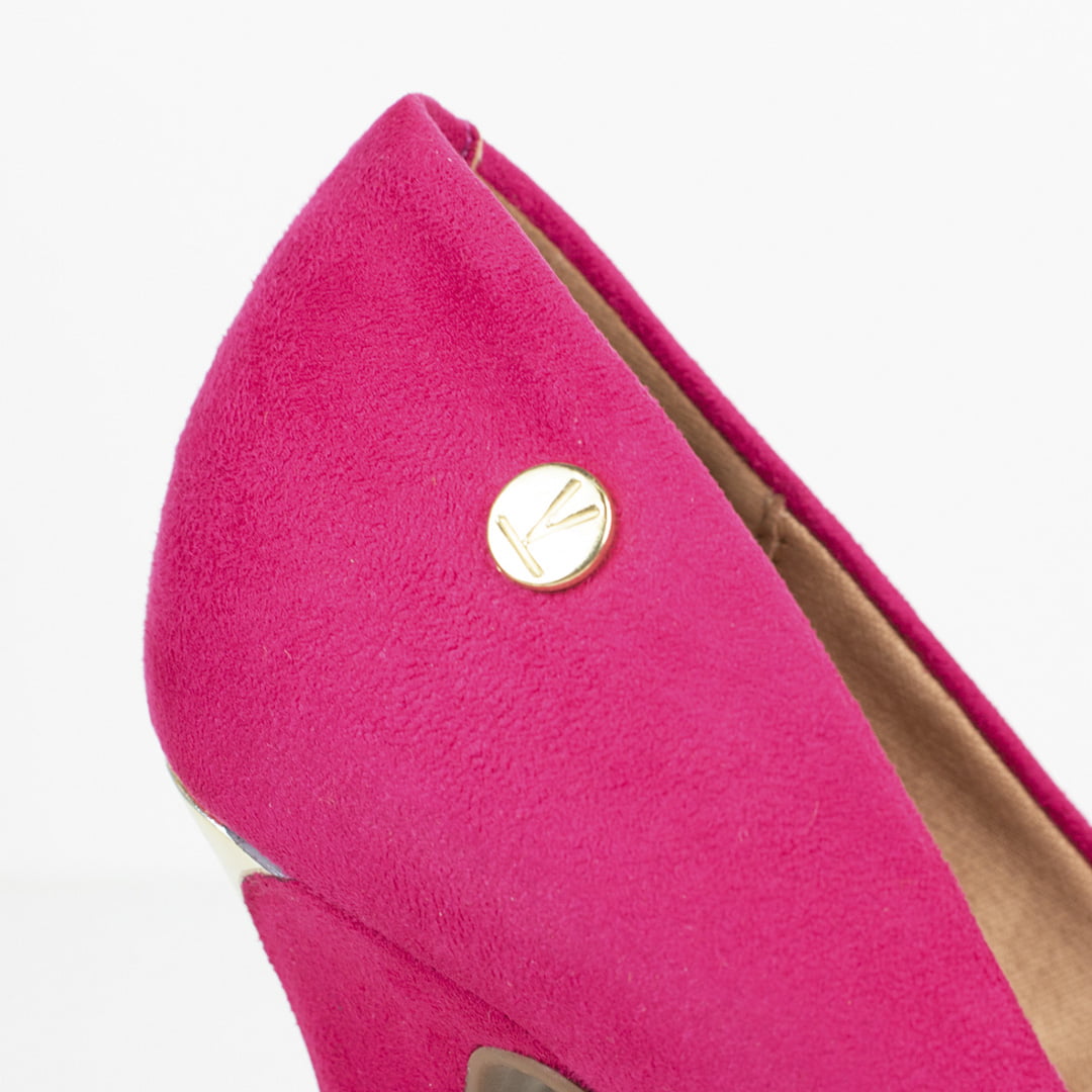 scarpin rosa choque