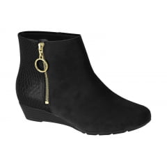 bota preta confortavel
